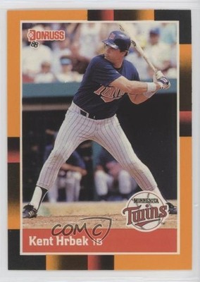 1988 Donruss Baseball's Best Box Set Kent Hrbek #102 1m8