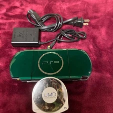 Sony PSP 3000 Console Spirited Green USED Japan Free Shipping Very Good Cond