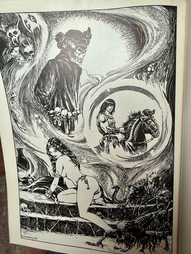 Conan The Barbarian The Witch Queen of Acheron Marvel Graphic Novel 1985 - Picture 7 of 8