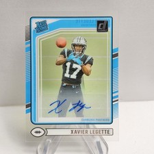 2024 Panini Clearly Donruss - Rookie Xavier Legette #66 Autographs (AU, RC)