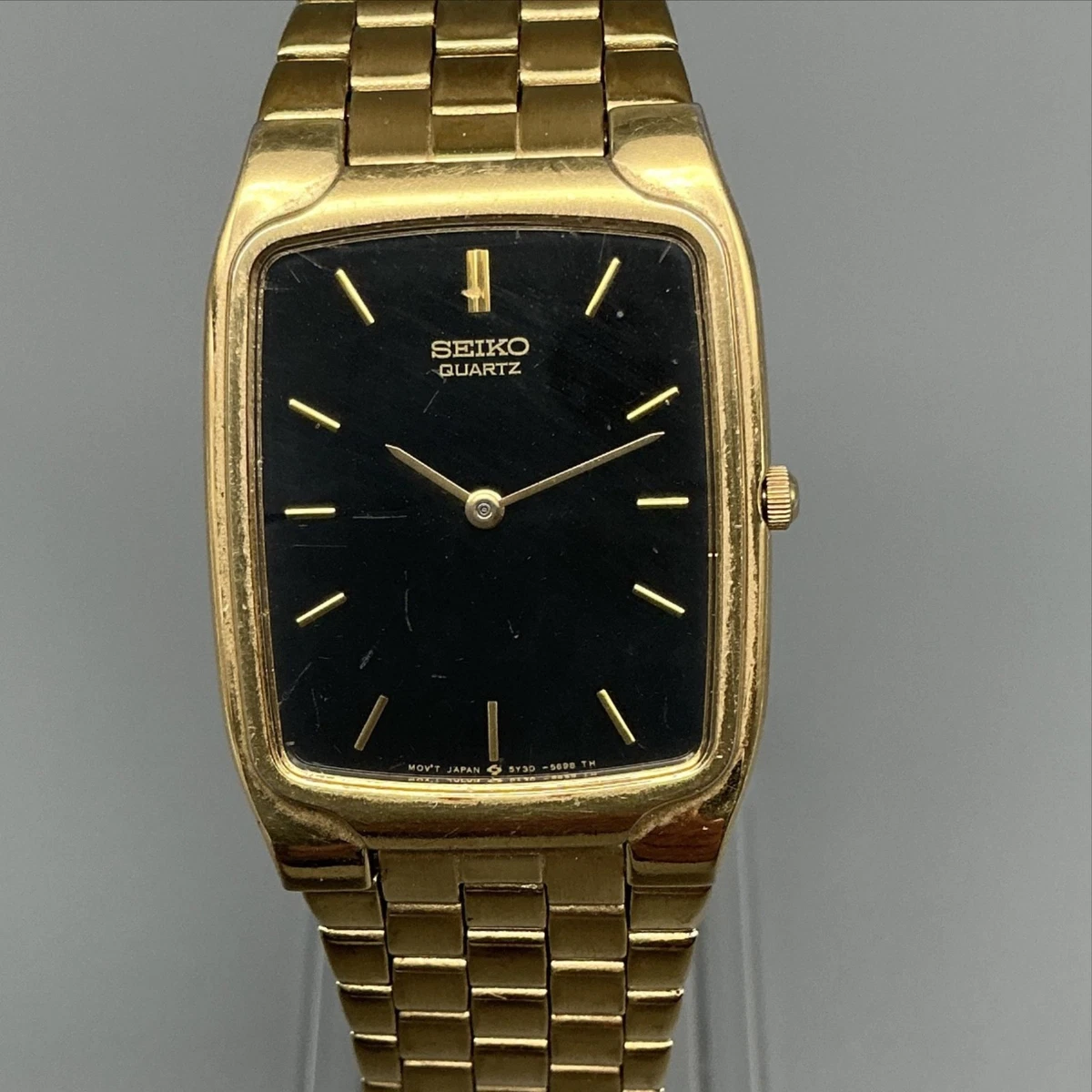 Seiko 5 Gold Plated Case Quartz Wristwatches for sale | eBay