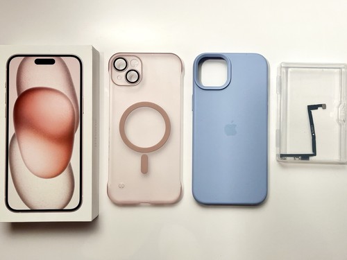iPhone 15 Plus 256GB Pink + Original Box - Afbeelding 15 van 16