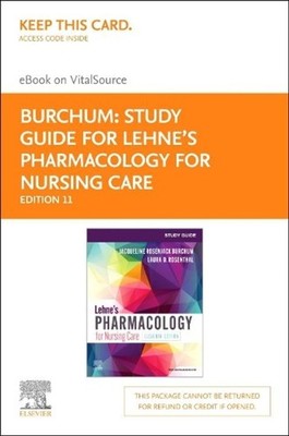 Study Guide for Lehne's Pharmacology for Nursing Care - Elsevier eBook on Vitals