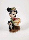 Vtg Disney Park Mickey Mouse Milk Man Figurine 1980 Original Sticker WDP 4" — photo 2