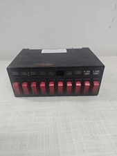 Whelen PCC-10 Power Control Box Center 10 Switch On Off Toggle Red 