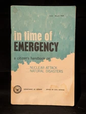 In Time of Emergency Department of Defense Office of Civil Defense March 1968