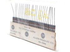 Allen Bradley RC32GF682K 6.8k Ohm 1 Watt 10% Carbon Resistor, 25pc
