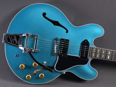 Gibson ES-345 1961 Humbucker/P-90 with Bigsby Sapphire Mist