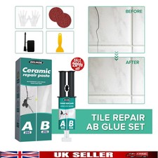 Bath White Enamel Repair Fix Scratch Crack Chip Ceramic Sink Tub Shower Tray Kit