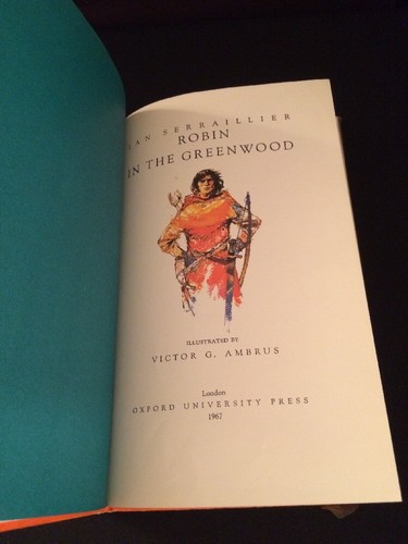 Robin In The Greenwood 1st Edition 1967 Ian Serraillier Hardcover w/Jacket Book - Imagen 5 de 12