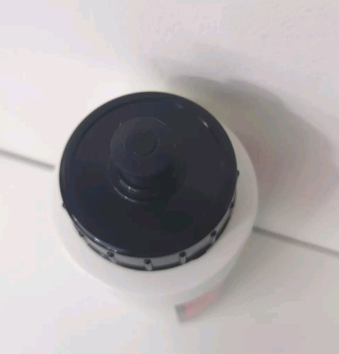 Vintage NBA Michael Jordan Cologne Plastic Sports Water Bottle Red White Black - Picture 5 of 6