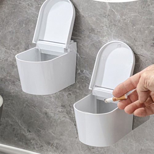 Wall-mounted Ash Box Office Smokeless Ashtray Indoor Ashtrays - Picture 3 of 12