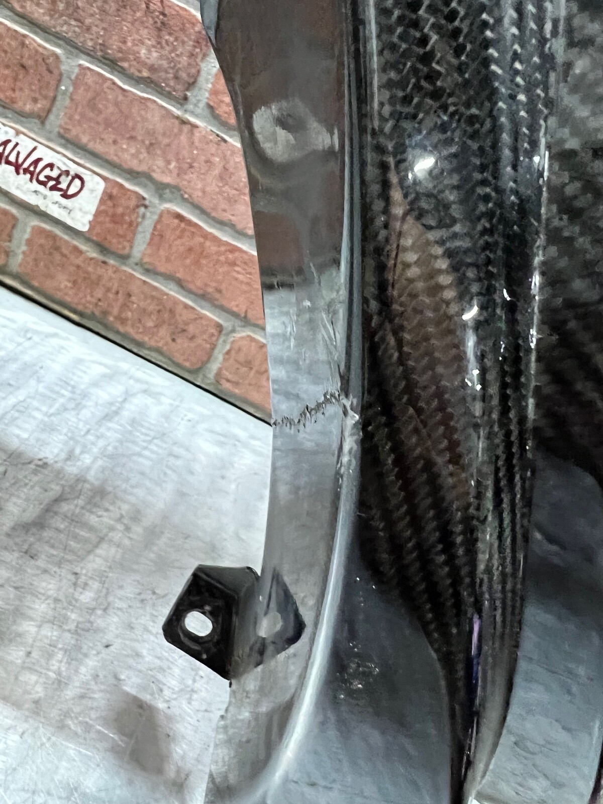 2015 16 17 McLaren 650S Spyder Carbon Fiber Rear Bumper Carbon Fiber