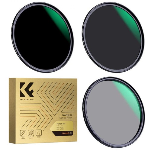 K&F Concept CPL+ND8+ND64 Lens Filter 37/40.5/43/46/49/52/55/58/62/67/72/77/82mm - Picture 18 of 97