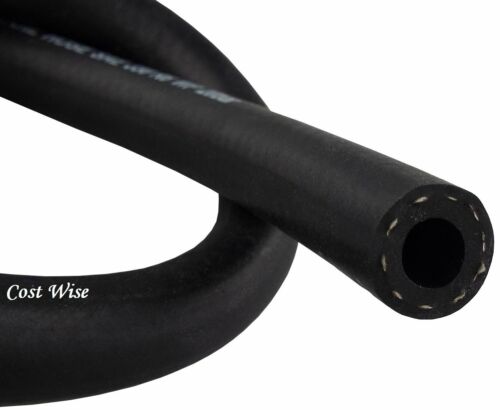 Tubo tubo tubo in silicone gomma morbida rinforzato nero tubo benzina diesel senza piombo Regno Unito - Foto 5 di 8