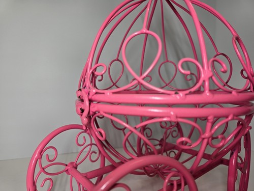 Cinderella Metal Carriage Centerpiece or Toy Wedding Summer Decor - Picture 3 of 8