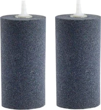 Aquarium 4" x 2" Cylinder Air Stone for Fish Tank Aerator Diffuser Hydroponics