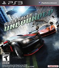 Ridge Racer Unbounded (Sony PlayStation 3, 2012) with bilingual manual