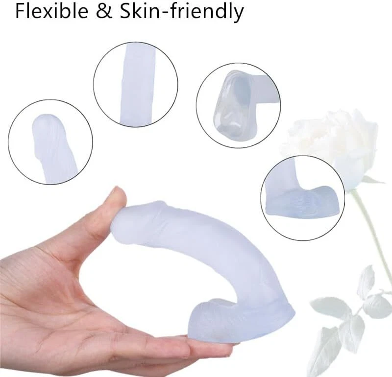 4-дюймовые маленькие реалистичные мягкие аналоговые игрушки Dildor для начинающих кок-пенис сексуальные игрушки женские мужские - Изображение 4 из 4