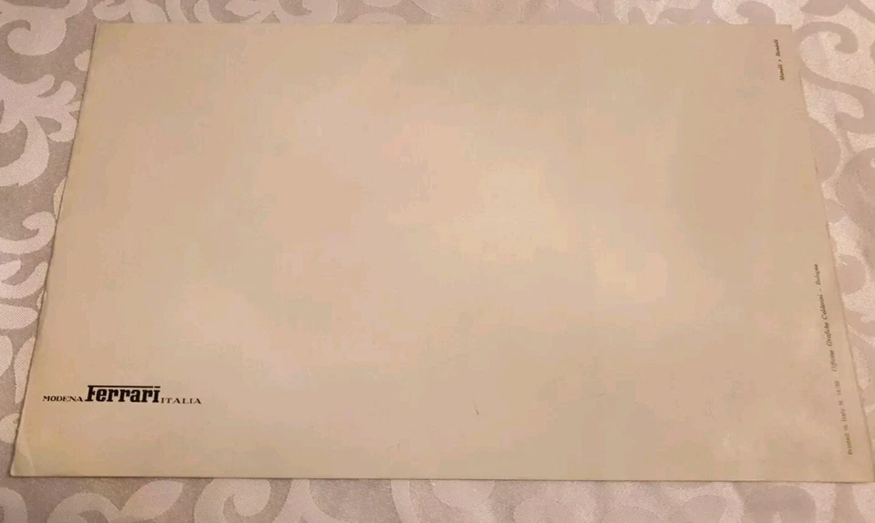 Folleto Ferrari 330 GTS 1966 Ref. 14/66 Foto 2 de 4