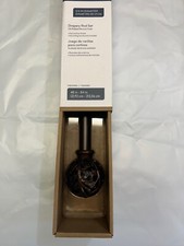 Style Selections 48-in to 84-in Oil Rubbed Bronze Steel Single Curtain Rod