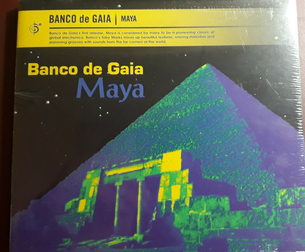 BANCO DE GAIA- MAYA * CD BRAND NEW STILL SEALED NUOVO SIGILLATO RARE