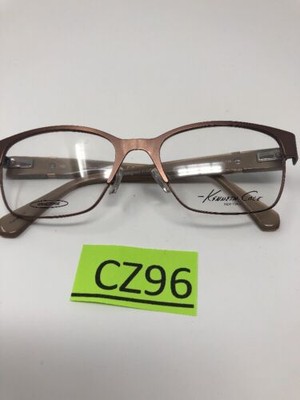 Kenneth Cole Eyeglasses Eye Glasses Frames KC214 046 52-17-135 Kenneth Cole KC214 col.046 Eyeglasses Frames Satin Brown  main image 4