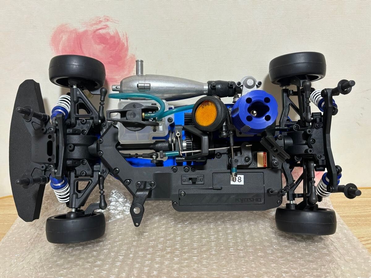 Kyosho 1/10 Aston Martin DBR9 Engine Car RC Set FW-06