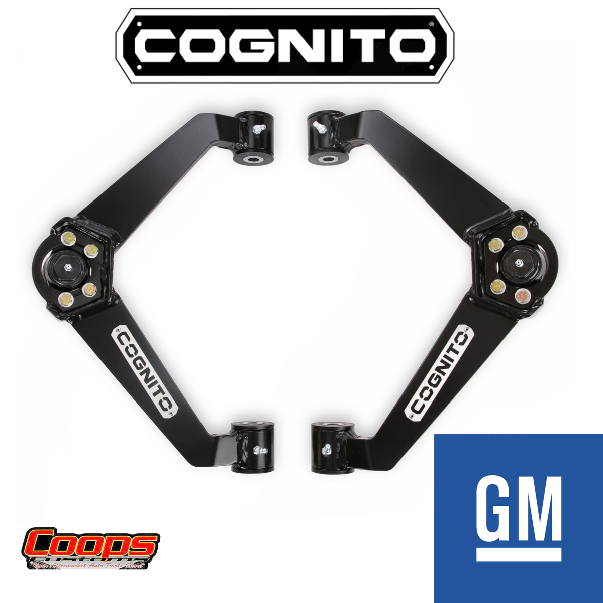 Cognito 110-90290 Upper Control Arms 01-10 GM Silverado