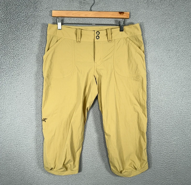 arcteryx parapet cropped capri nylon lightweight hiking pants