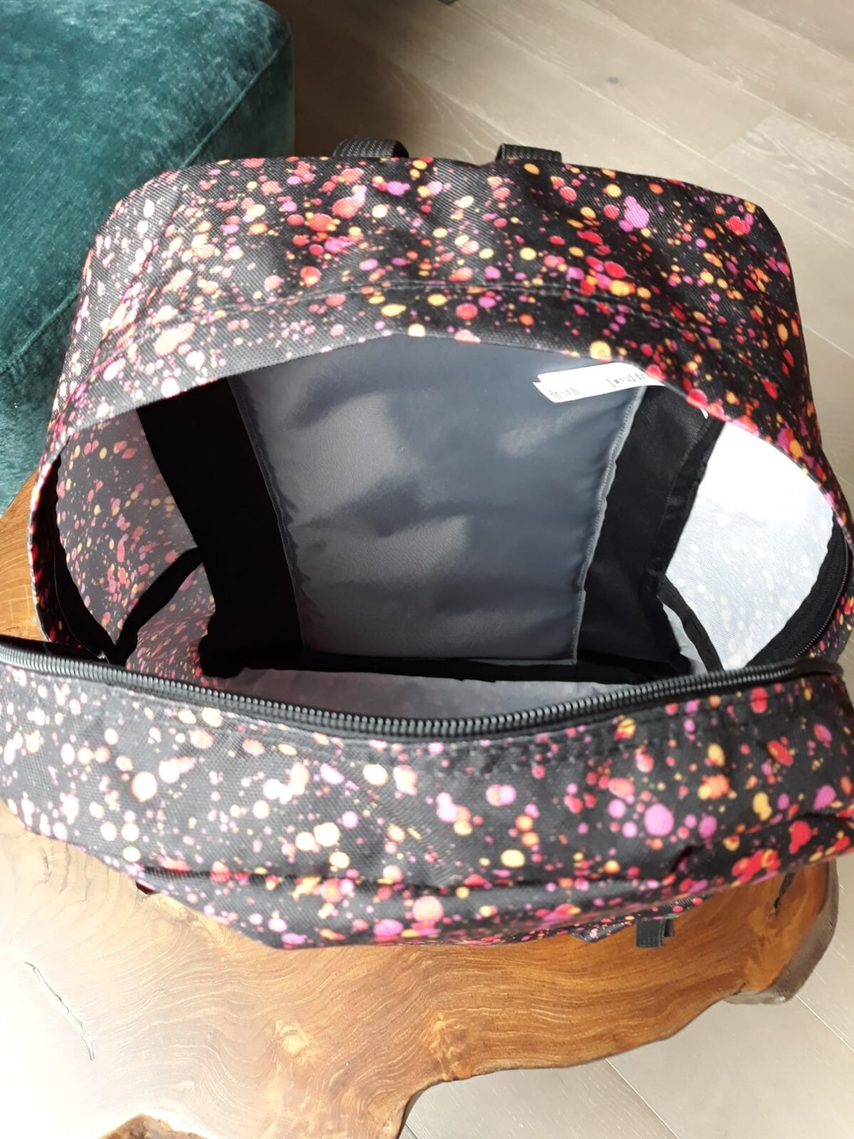 JanSport SuperBreak 25L Backpacks - black with polka dots image 2