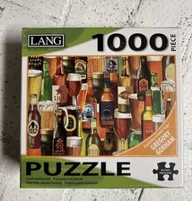 Lang Crafted Brews Puzzle 1000 Piece Brand New Sealed Gregory Gorham Artwork