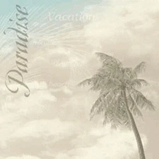 Paradise, travel scrapbook paper - Paper House P307