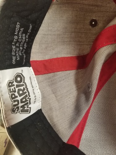 Super Mario Nintendo Hat Snapback Cap 2016 Official - Picture 5 of 5