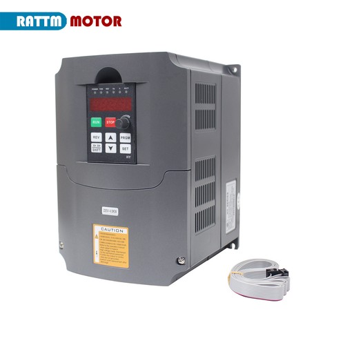 『US』 HY 5HP 4KW 220V VFD Frequenzumrichter Wechselrichter VSD einphasig auf 3 phasig - Bild 3 von 13
