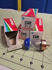 4 SYLVANIA CAR PROJECTOR LAMP 150W 120V BLUE TOP NOS