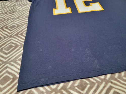 Russell Athletics Vintage 80s NFL San Diego Chargers #12 T-Shirt 2XL Navy Blue - Picture 13 of 13