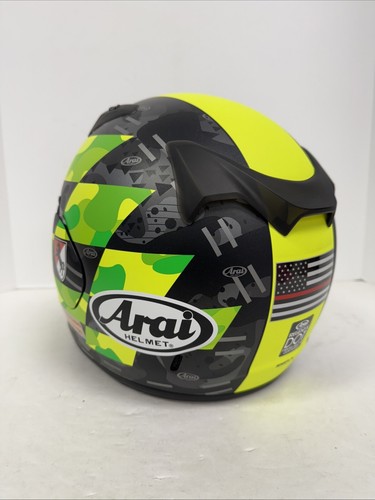 Arai Regent-X Patch Helmet Yellow Large - Picture 3 of 7