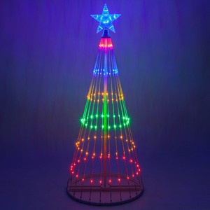 LED Outdoor Christmas Light Show Motion Tree Multi Color ... christmas led string light wiring diagram 