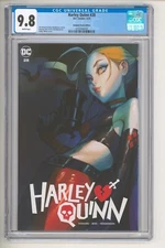 Harley Quinn #28 Ashley Witter Trade Variant CGC 9.8