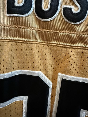 Reebok Size 56 XXL New Orleans Saints Reggie Bush Football ๐ Jersey - Picture 18 of 24
