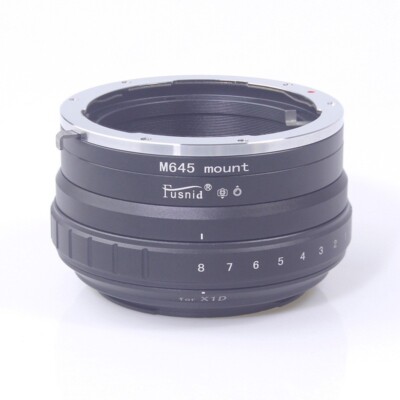 Tilt Lens Adapter for Mamiya M645 645 Mount Lens to Hasselblad X1D XCD Camera