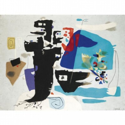 Abstract Art :  Willi Baumeister : Archival Quality Art Print