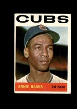 1964 Topps Baseball Ernie Banks #55 Chicago Cubs EX