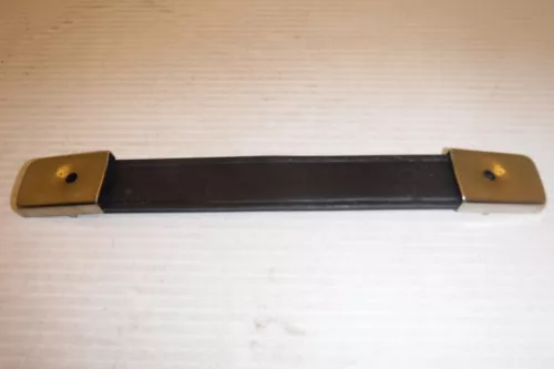 Two 6.5" Vinyl Strap Handles for band equipment amps speakers black/silver, NNB