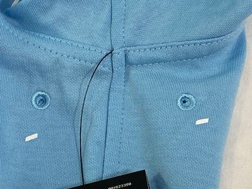 Nike Dri-Fit Player Wing Print Tech Golf Polo Blue White CI9797 Mens L NWT - Picture 15 of 15