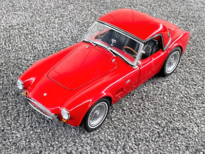 Exoto 1964 289 Shelby Cobra Diecast Car 1:18 w/ BOX & DISPLAY CASE