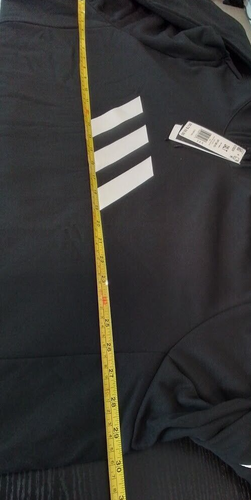 3XL TALL Herren Adidas Sport Hoodie Kapuzenpullover 3 Streifen Neu Mit Etikett - Bild 8 von 11