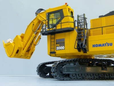 1:50 NZG PC2000-8 Front Shovel Excavator Construction