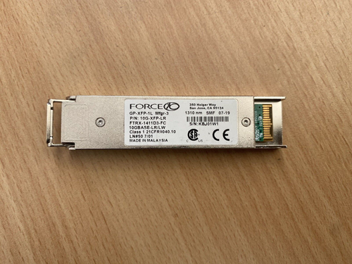 Dell Force10 GP-XFP-1L XFP Modul Dell Force10 P/N 10G-XFP-LR FTRX-1411D3-FC - Bild 8 von 8